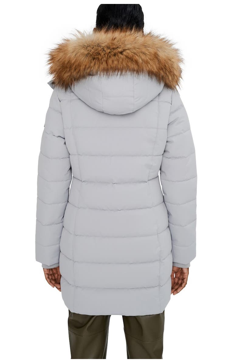Noize Hannah Faux Fur Trim Hooded Parka, Alternate, color, 