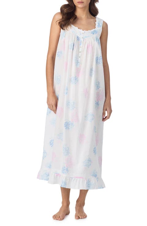 Ballet Sleeveless Cotton Nightgown