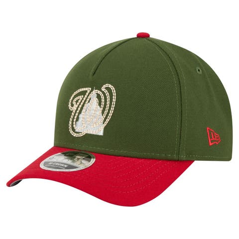Men's New Era Dark Green Washington Nationals City Feature 9FORTY A-Frame Adjustable Hat