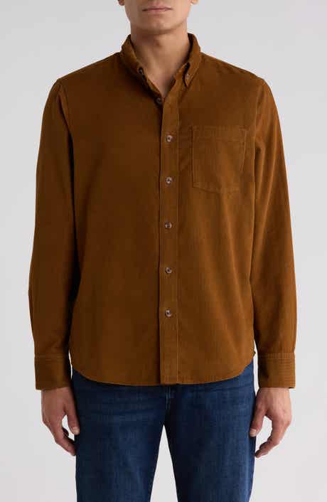 Corduroy Button-Down Shirt