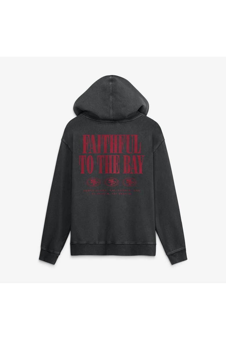 Men's Fanatics Black San Francisco 49ers Relaxed Intense Rivalry French Terry Hoodie, Alternate, color, Black