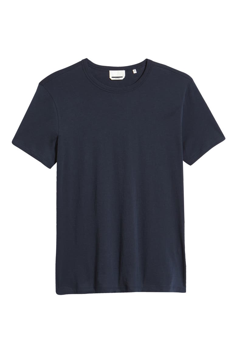 Men's Feather Weight Crewneck T-Shirt, Alternate, color, NAVY