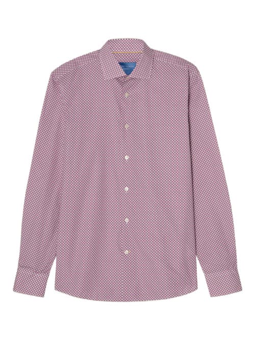 Robert Talbott Reynolds Geo Check Print Shirt