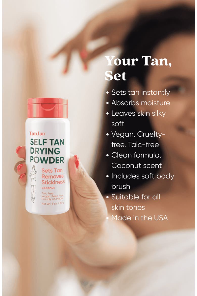 Self Tan Drying Powder, Alternate, color, NO COLOR