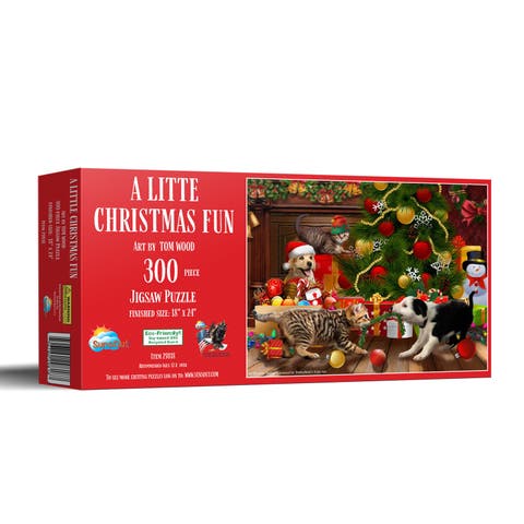 A Little Christmas Fun 300 piece Jigsaw Puzzle for Adults