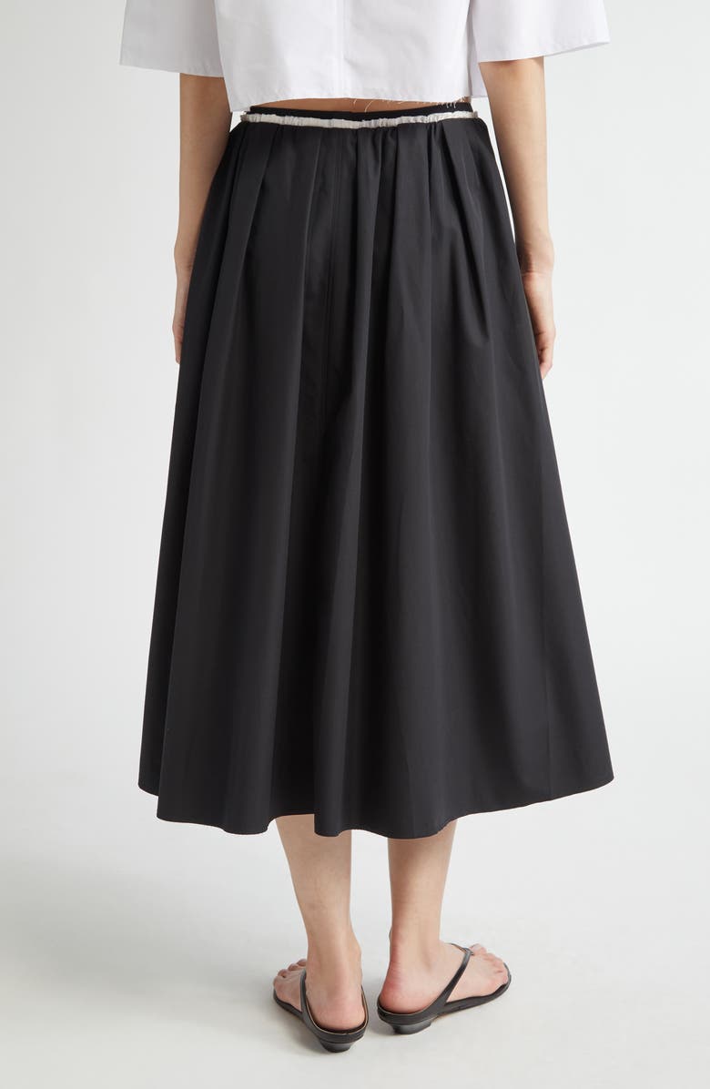 NACKIYÈ Summer Wine Elastic Waist Circle Skirt, Alternate, color, 