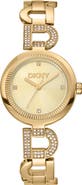 DKNY Logo Chain Bracelet Watch