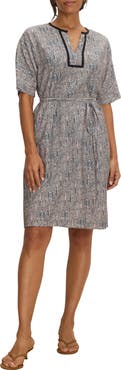 NIC+ZOE Sun Speckle Devon Trimmed Dress
