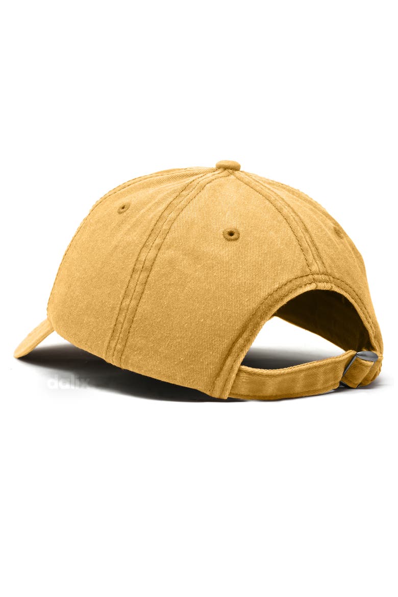 Lil Bolt Dad Cap, Alternate, color, Washed Gold