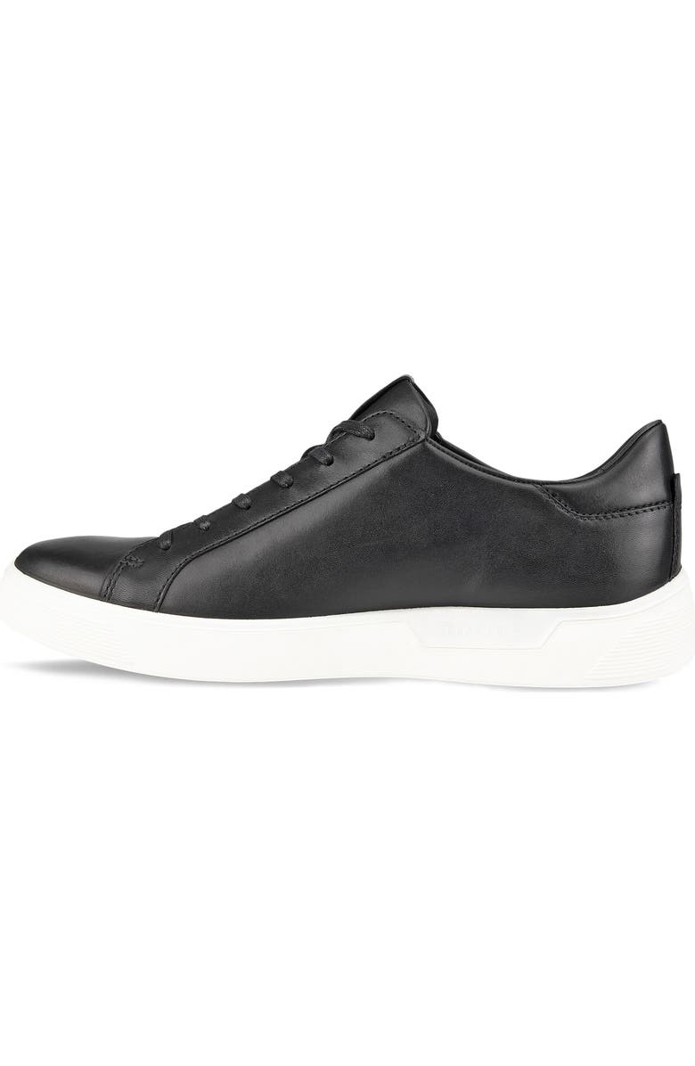 ECCO Street Tray Sneaker, Alternate, color, Black