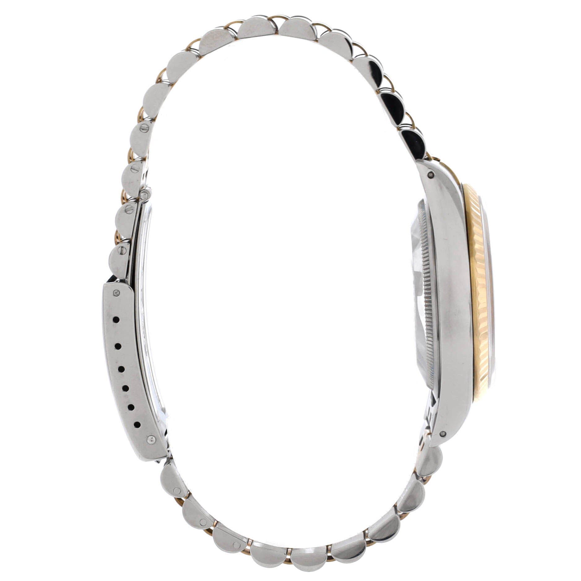 Oyster Perpetual Datejust Automatic Watch Stainless Steel and Yellow Gold 36, Alternate, color, Metallic Silver