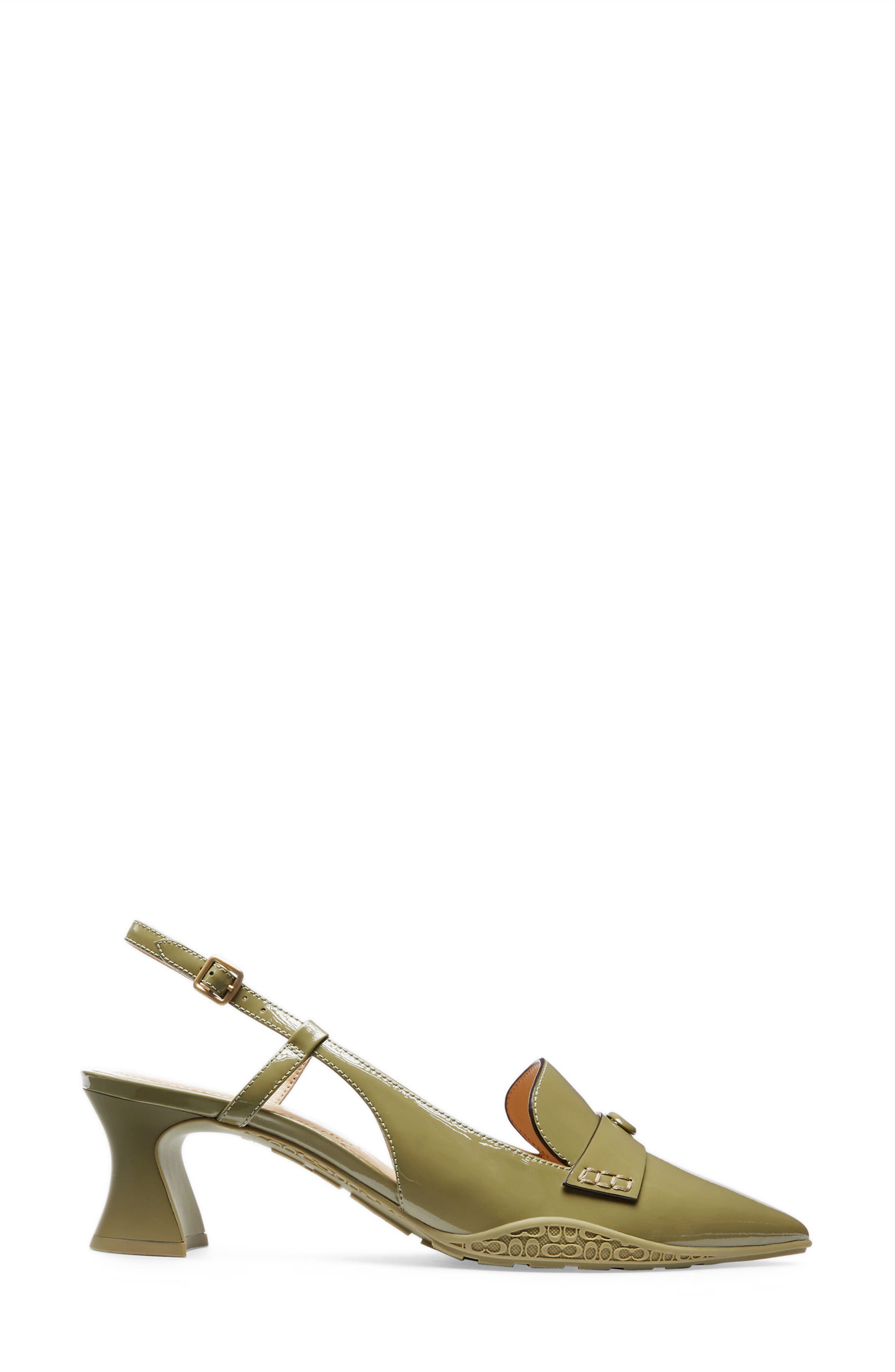 COACH Nikola Slingback Pointed Toe Pump, Alternate, color, 