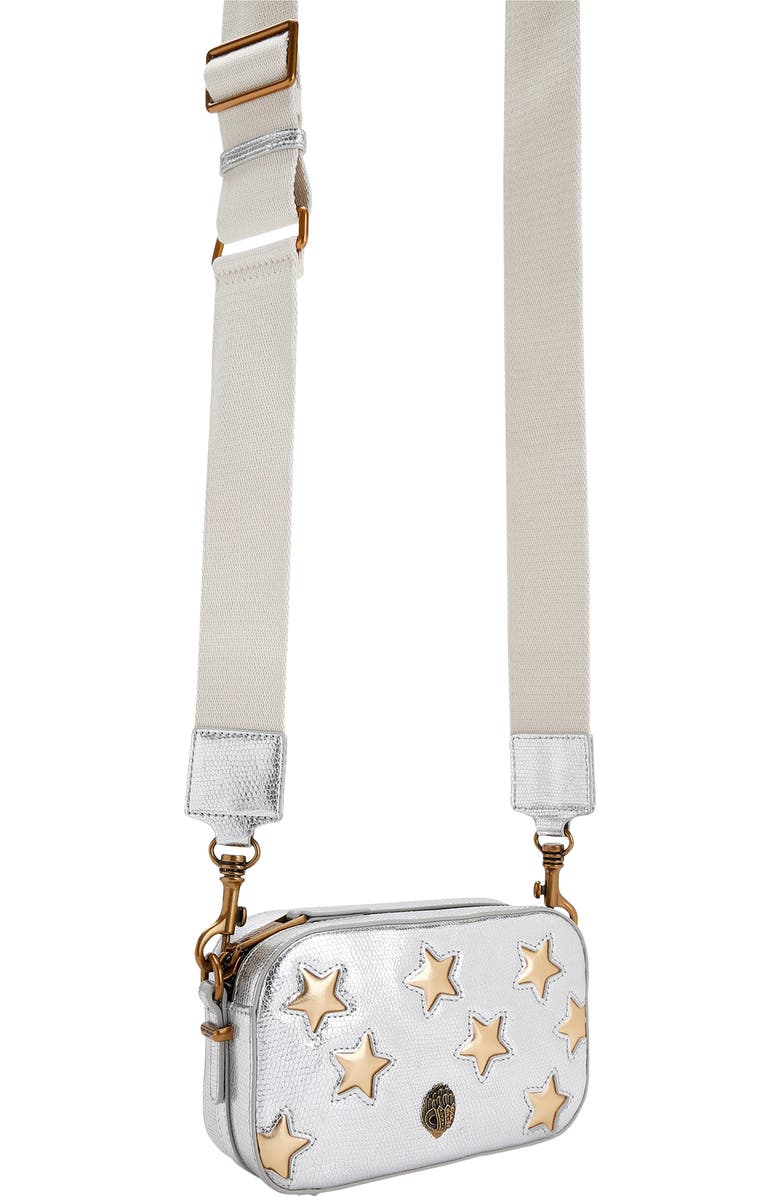 Kurt Geiger London Small Kensington Star Leather Camera Bag, Alternate, color,
