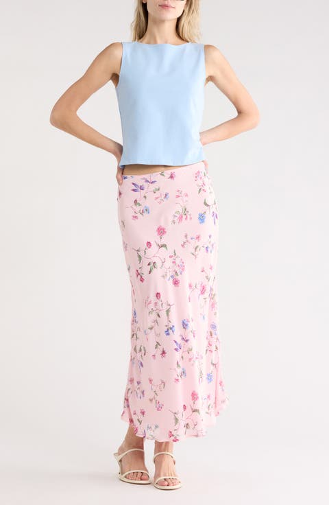 Slim Fit Tank & Skirt Set