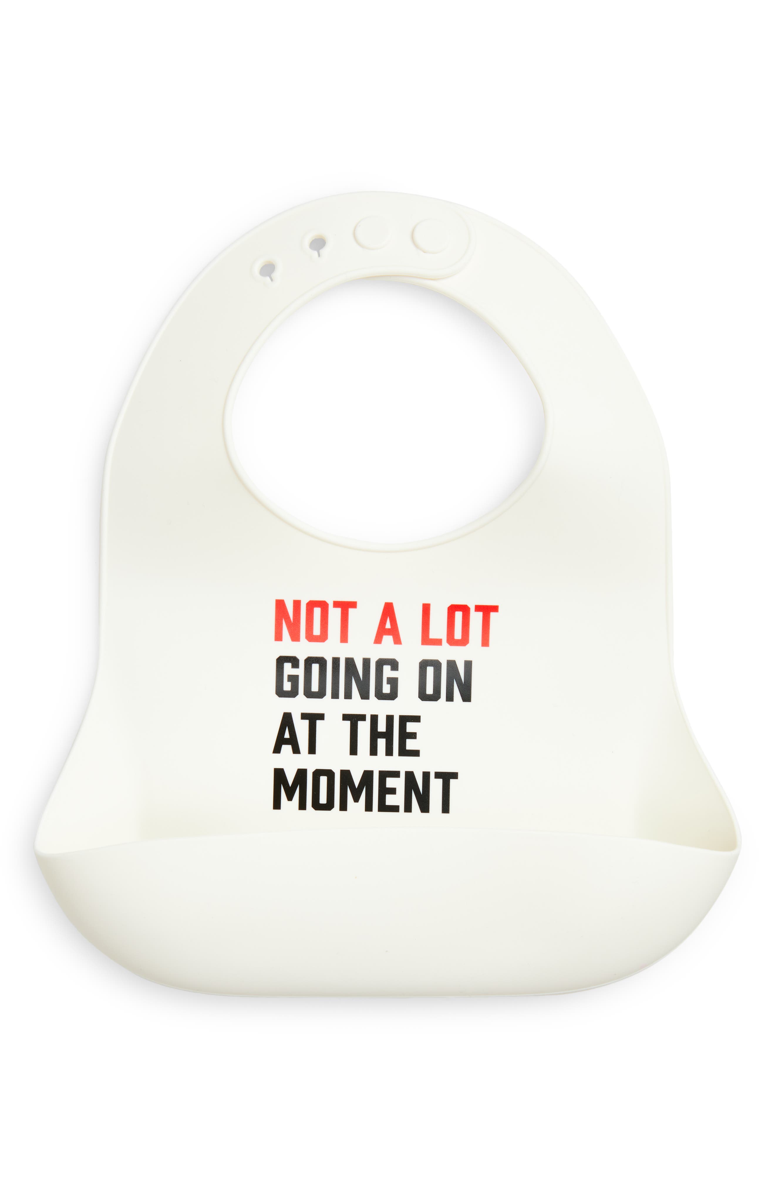Bella Tunno Not a Lot Wonder Bib in Cream 