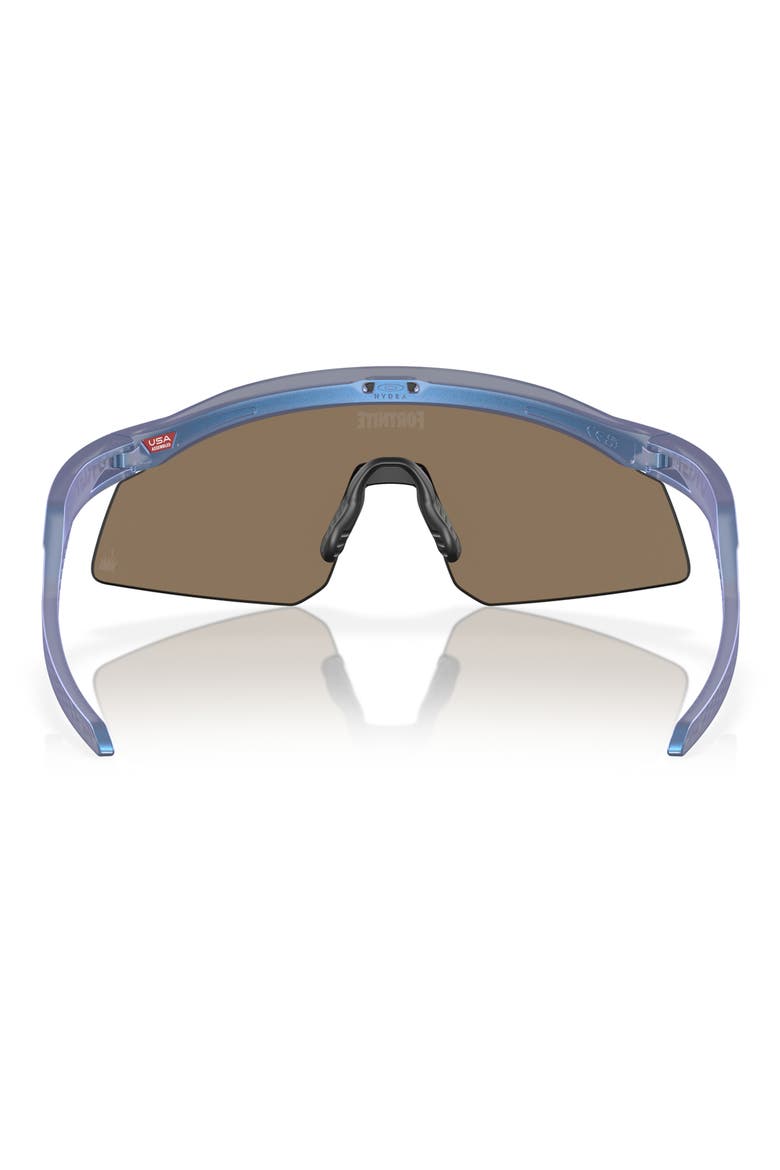 Hydra 37mm Polarized Irregular Sunglasses, Alternate, color, BLUE