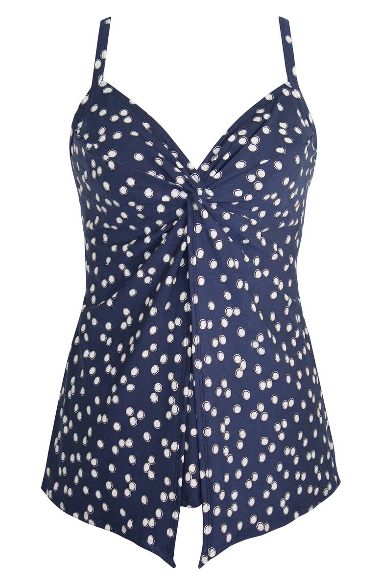 Miraclesuit<sup>®</sup> Luminare Love Knot Tankini Top, Alternate, color,
