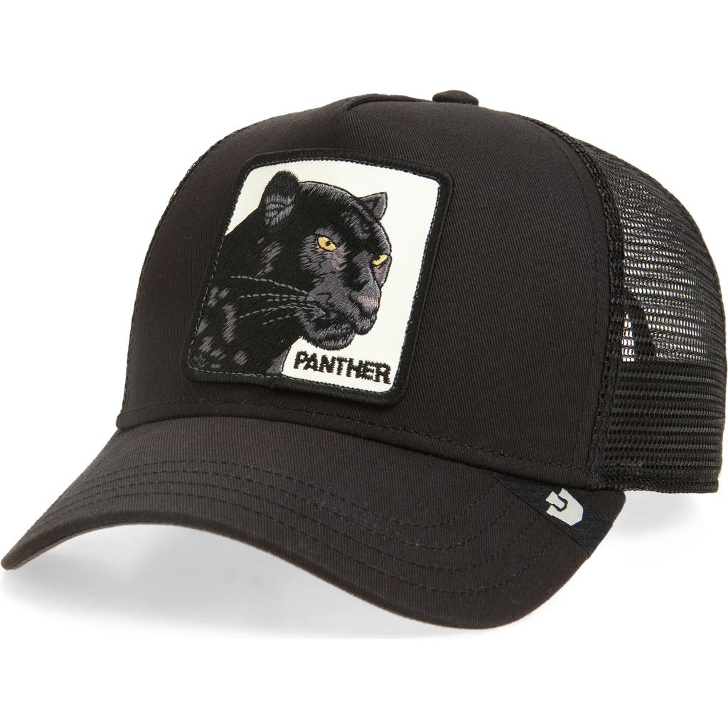 Goorin Bros . Panther Trucker Hat In Black