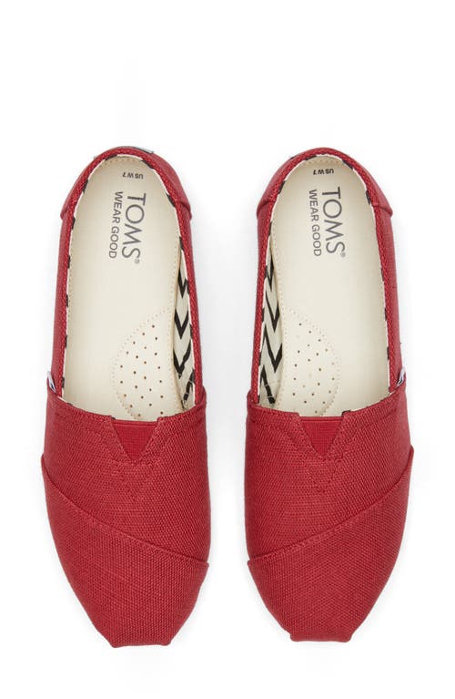 Toms Classic Alpargata Espadrille Slip-on In Animal Print