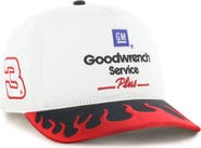 '47 Men's '47  White/Red Richard Childress Racing Flame Hitch Adjustable Hat