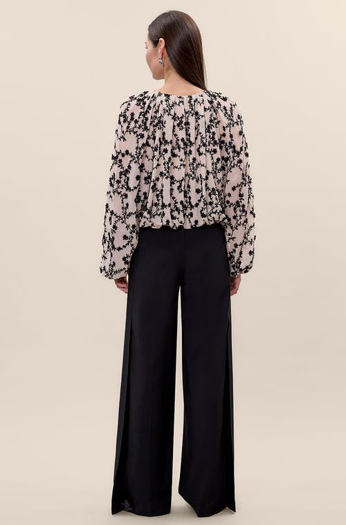 Rebecca Taylor Marisol Bubble Top In Multi