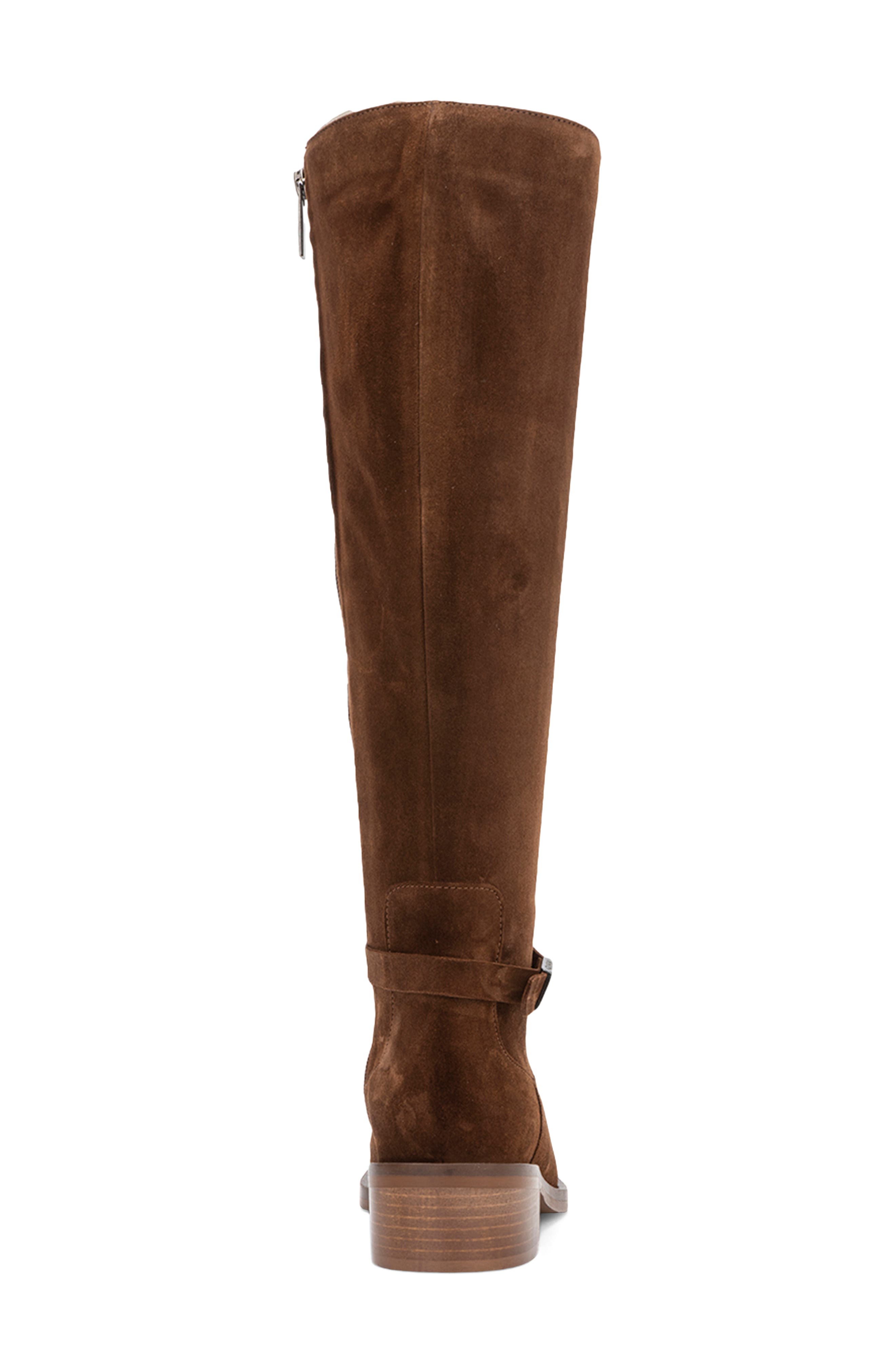 Aquatalia Luxe Suede Knee High Boot, Alternate, color, 