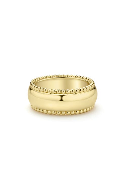 Lagos 18k Gold Anthem Band Ring In Gold