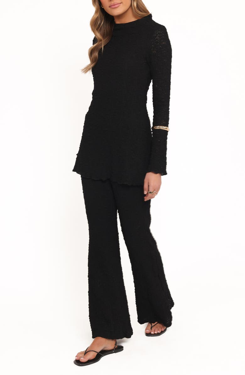 Petal & Pup Gracie Lace Top & Pants Set, Alternate, color, Black