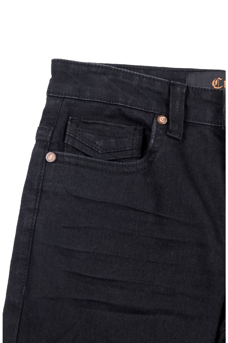 Kids' Stretch 5-Pocket Skinny Jeans, Alternate, color, BLACK