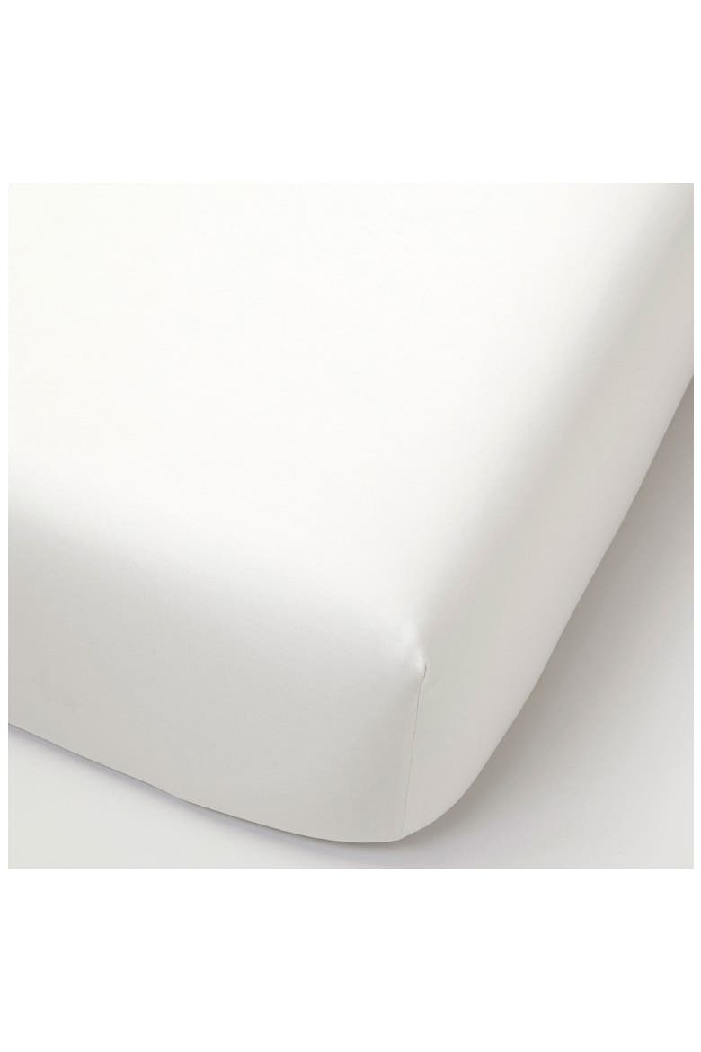 1000 Thread Count Fitted Sheet - Queen, Alternate, color, WHITE