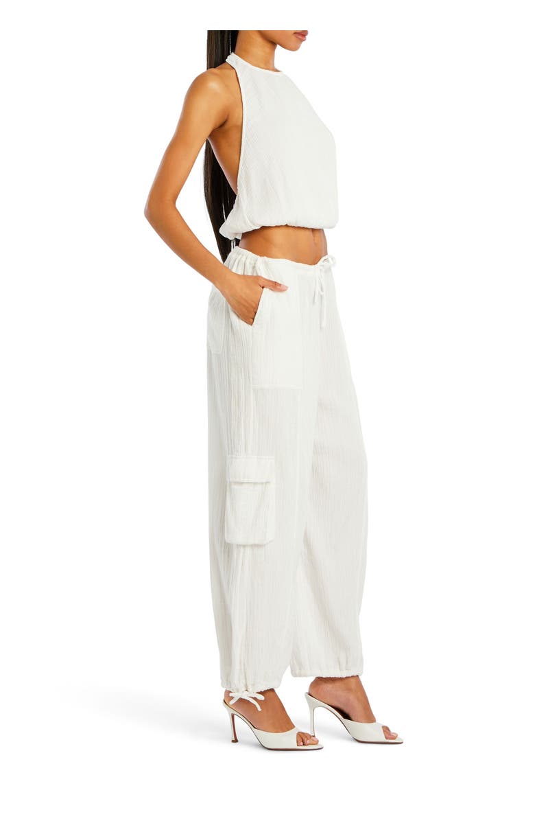 SER.O.YA Yen Gauze Halter Top, Alternate, color, 