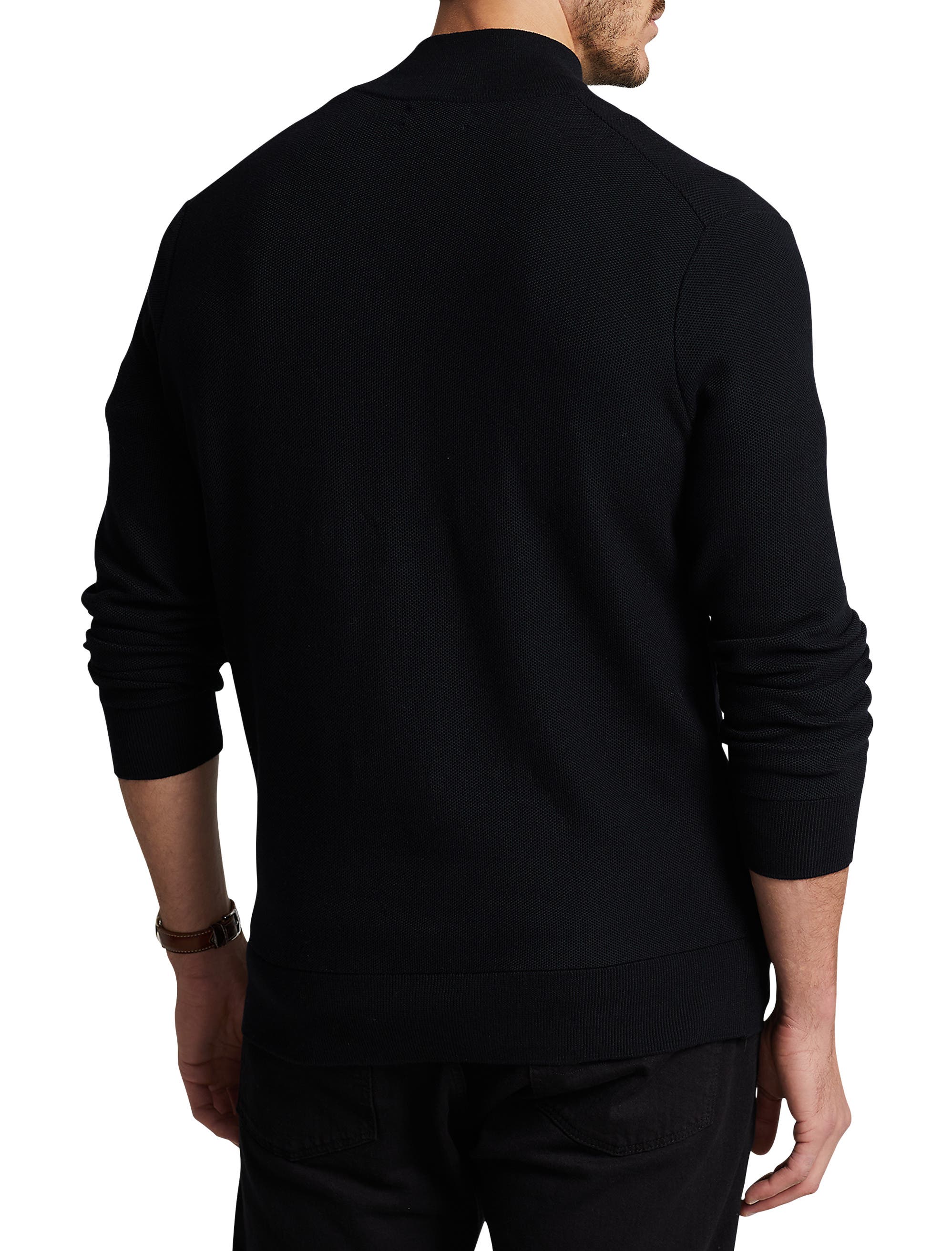 Polo Ralph Lauren Pima Cotton 1/2-Zip Sweater (Men) | Nordstrom