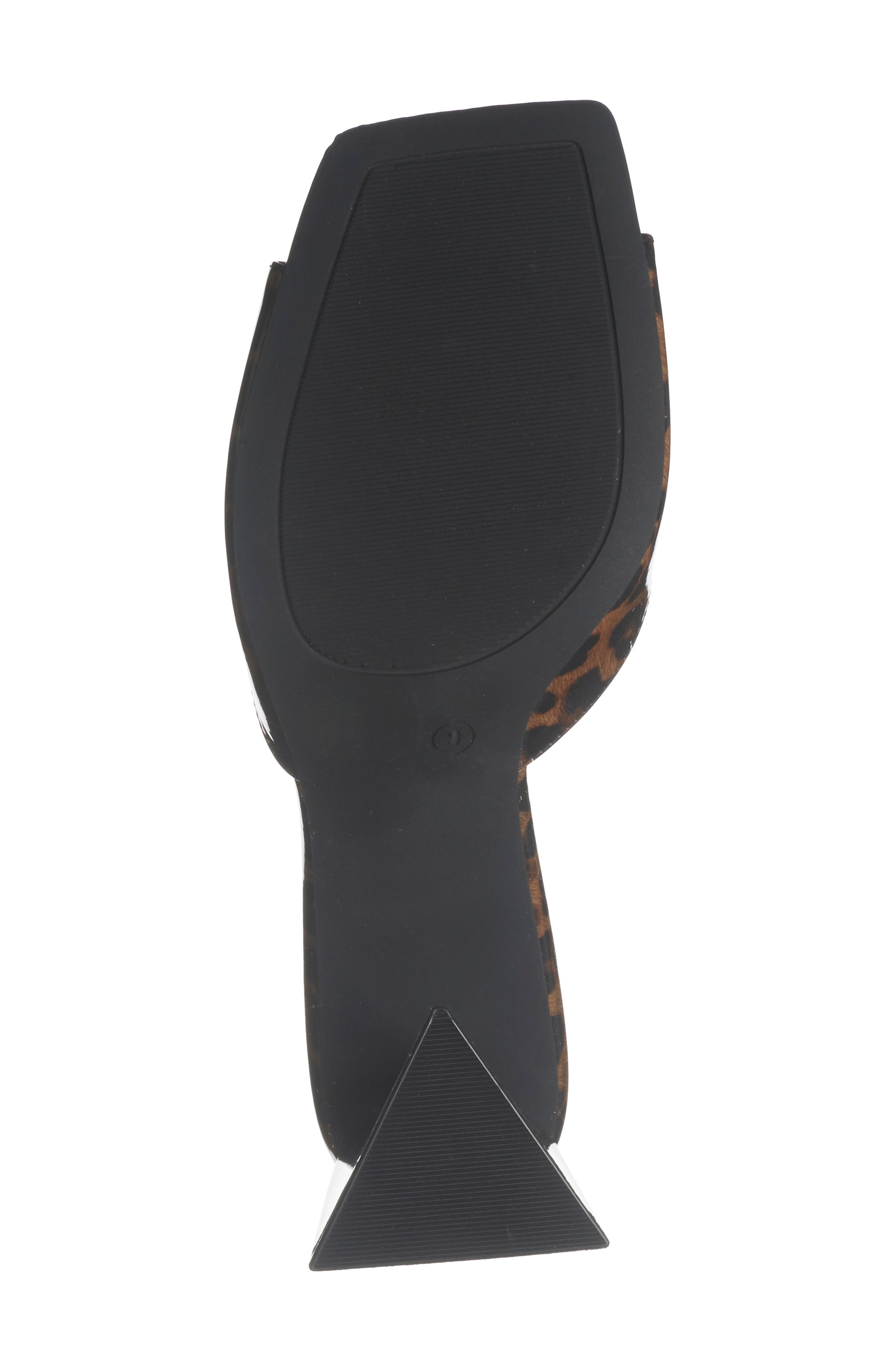 Abound Murphy Triangle Heel Mule Sandal, Alternate, color, Brown Dark Leopard