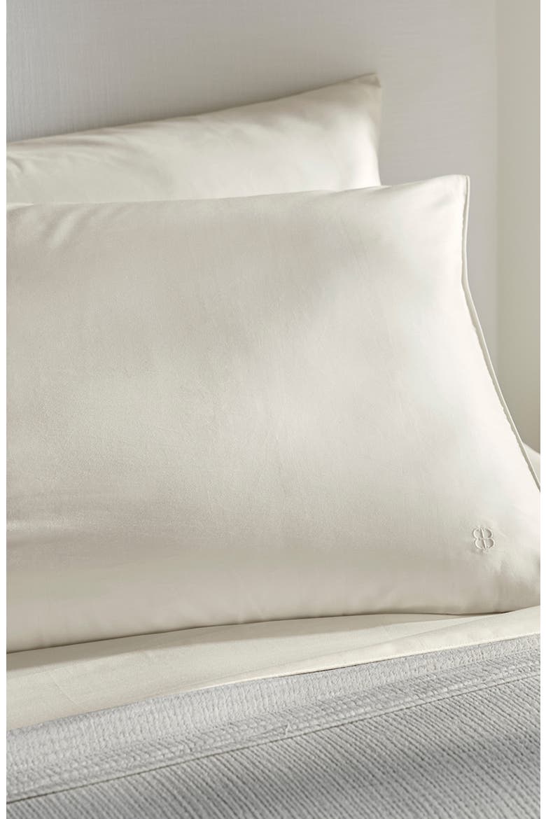 Signature Set of 2 Piped Edge Pillowcases, Alternate, color, CREAM/ CREAM