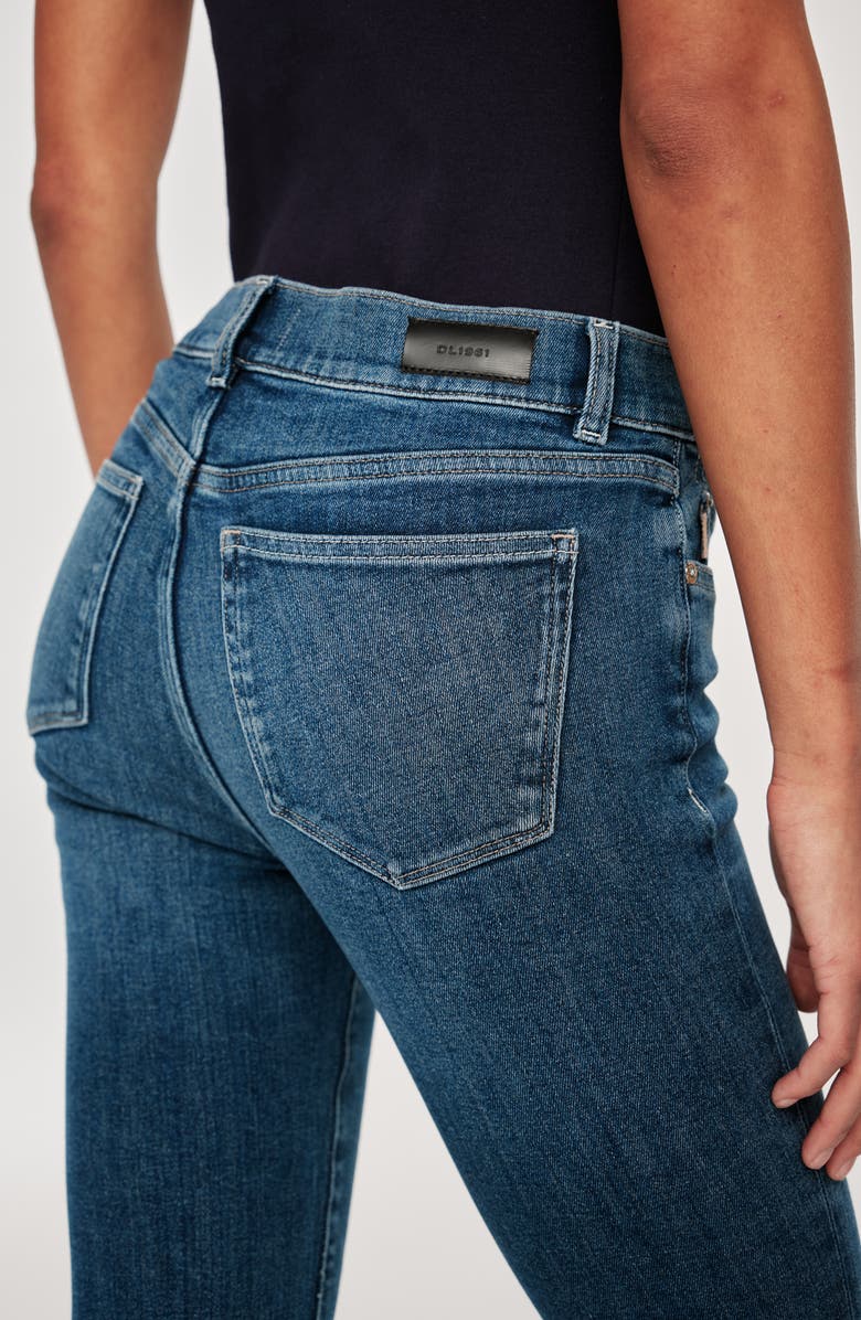 DL1961 Mara Straight Instasculpt<sup>™</sup> Mid Rise Jeans, Alternate, color,