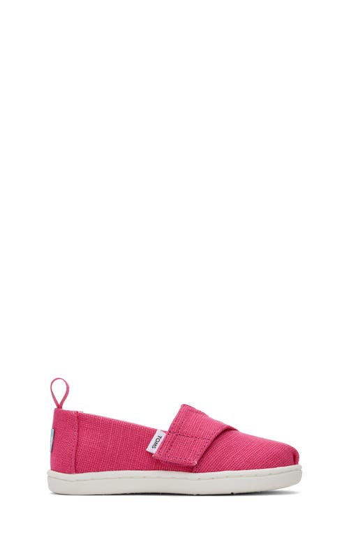 Toms Kids' Alpargata Slip-on Sneaker In Bright Pink