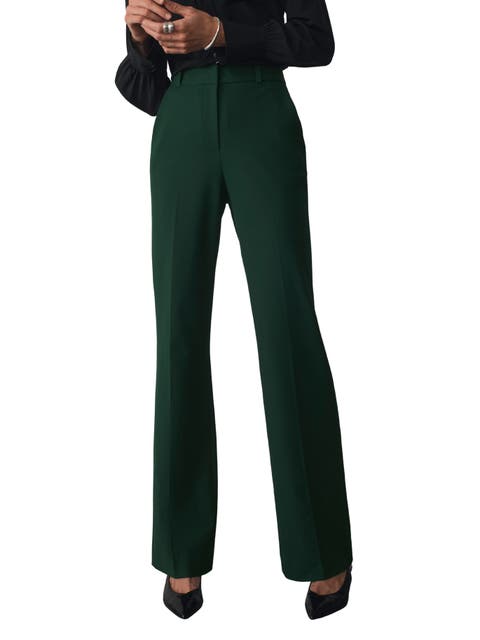 Clever Wool Blend Alzira Trousers