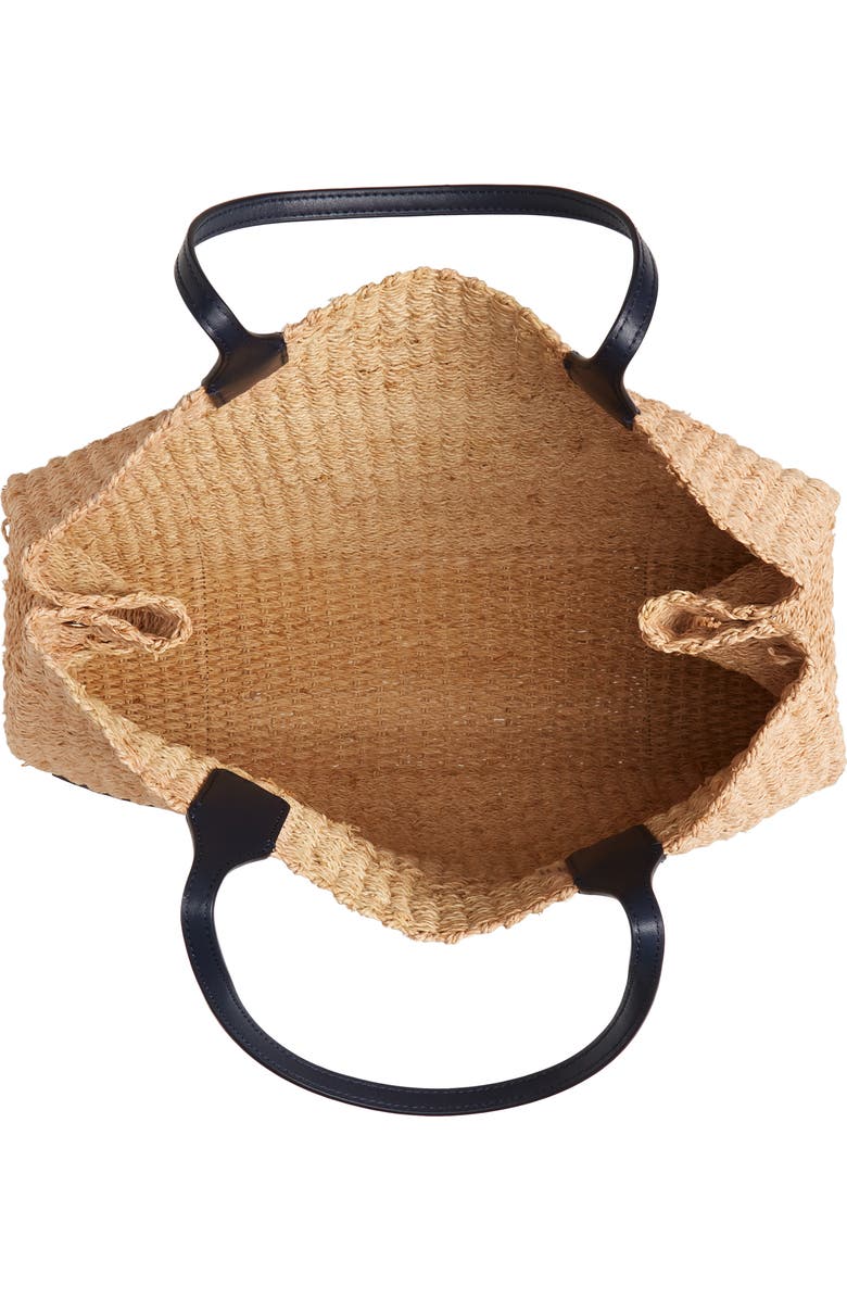 Tory Burch Ella Straw Tote, Alternate, color,