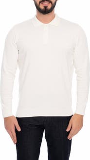 VELLAPAIS Long Sleeve Polo