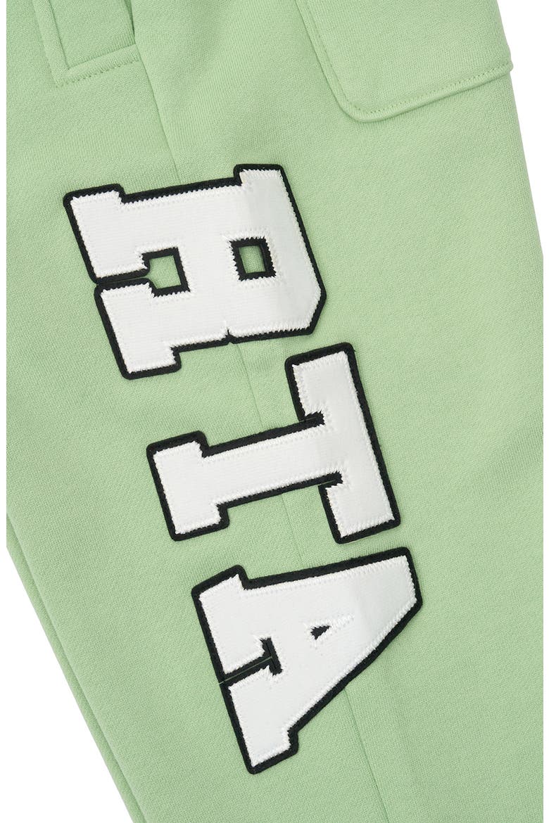 Kids' Ewan Cotton Collegiate Sweatpants, Alternate, color, GREEN COLLEGIATE