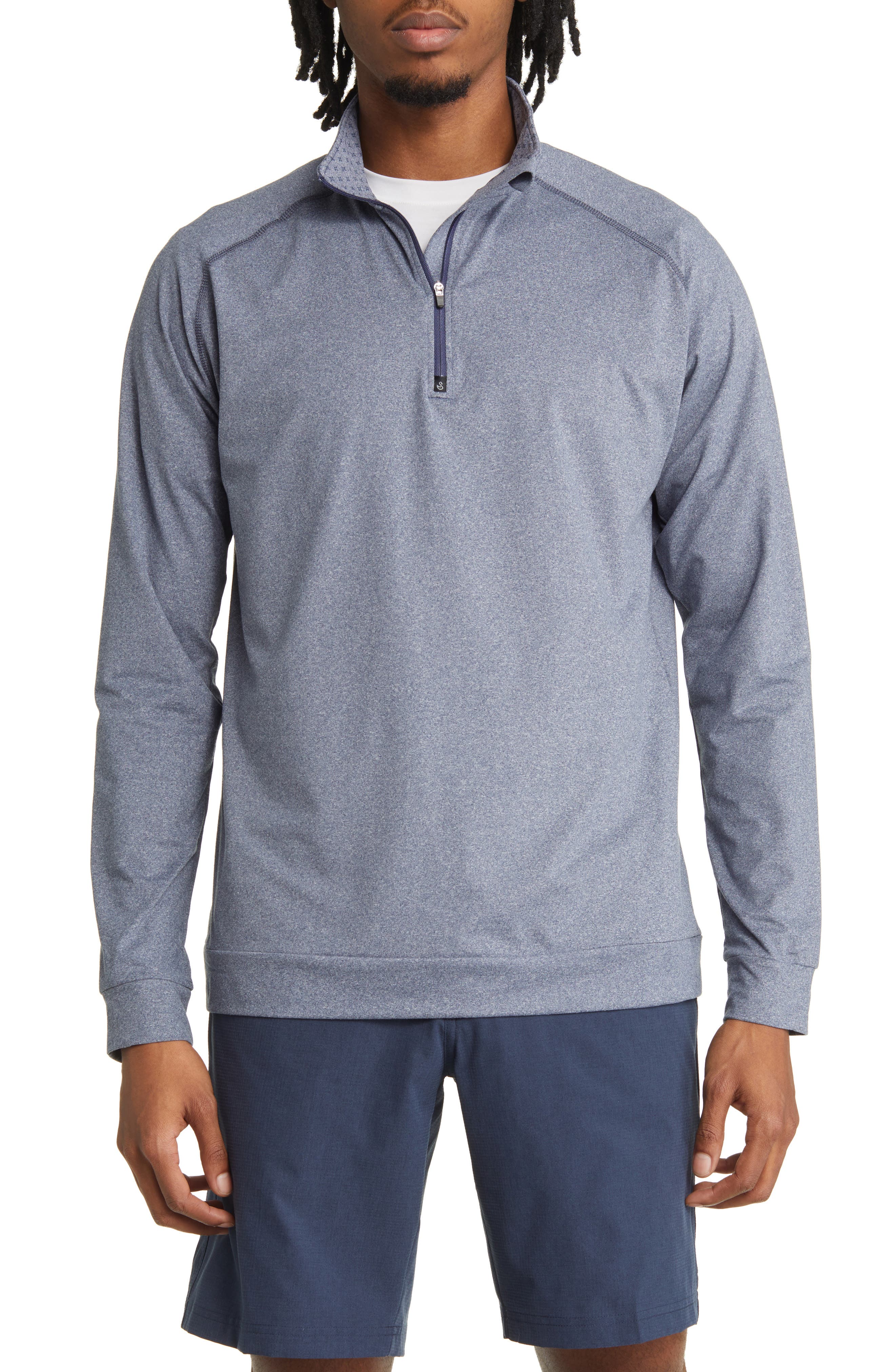Swannies Graham Quarter Zip Golf Pullover