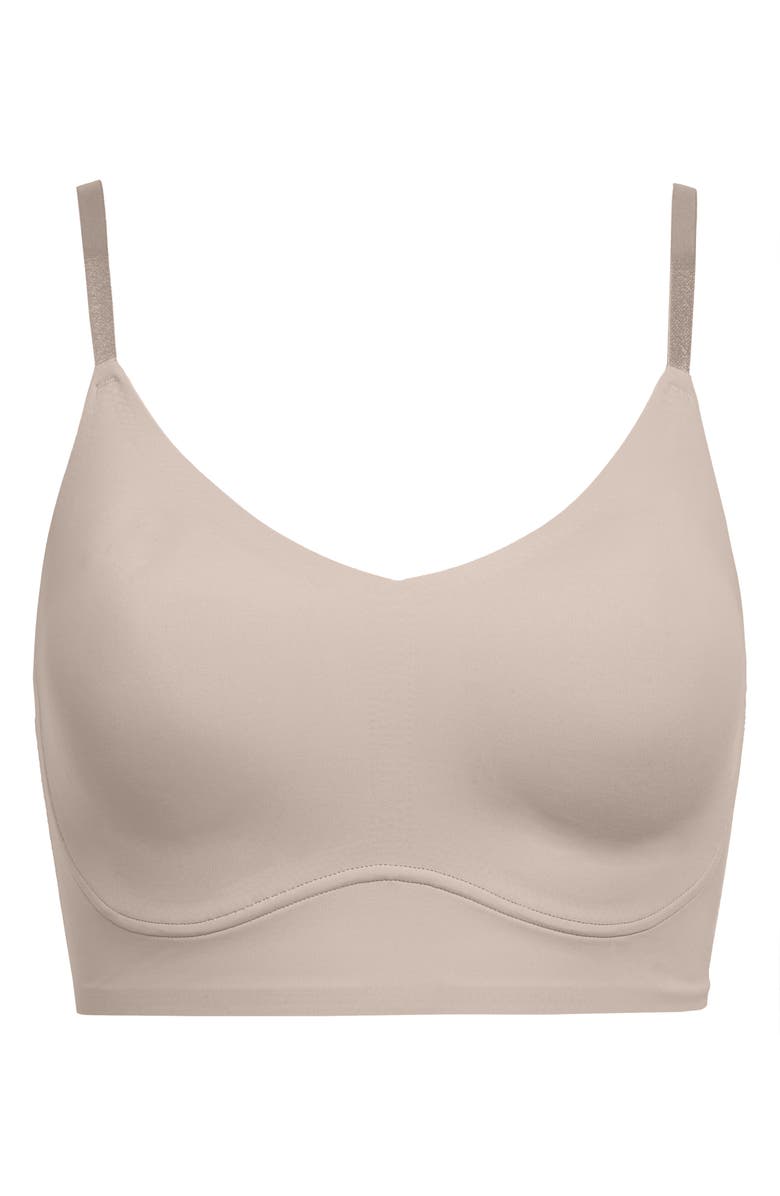 True & Co True Body Lift Triangle Bra, Alternate, color, Mink