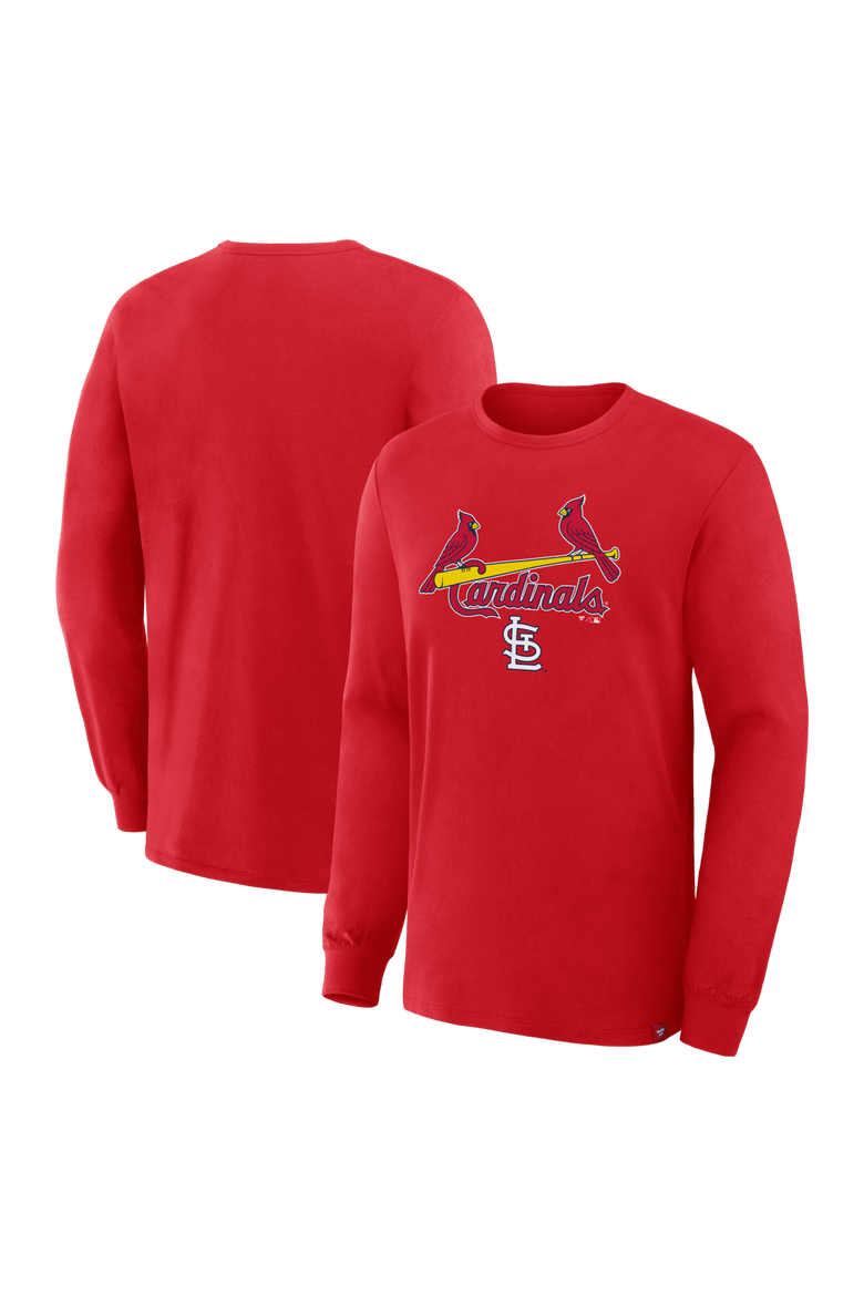 Men's Fanatics Red St. Louis Cardinals Lock-Up Legacy Long Sleeve T-Shirt, Main, color, Red
