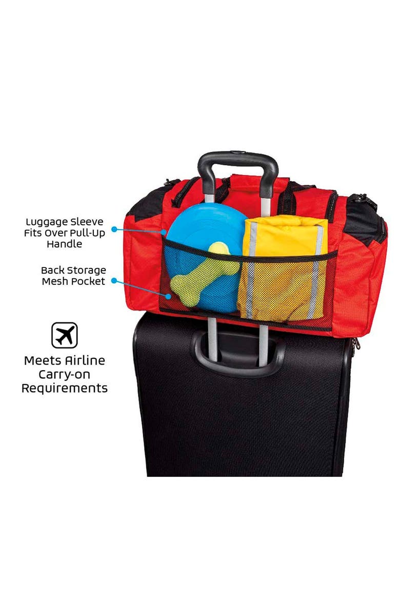 MOBILE DOG GEAR Ultimate Week Away(R) Duffel Bag - Red, Alternate, color, 