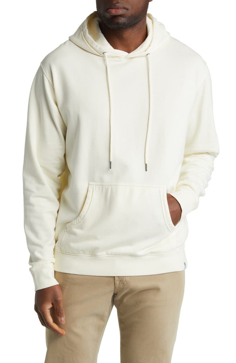 Peter Millar Lava Wash Cotton Blend Hoodie, Main, color, Salt Water Taffy