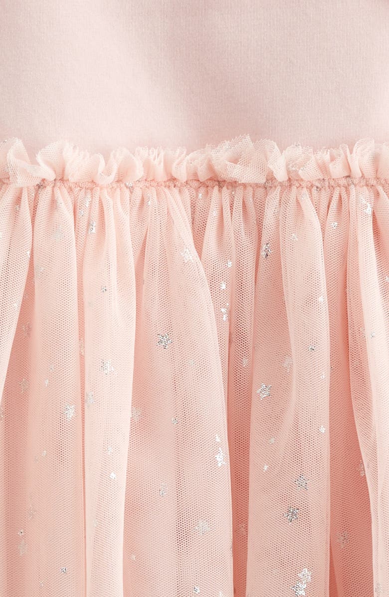 Tucker + Tate Tulle Tutu Dress & Bloomers, Alternate, color, Pink- Pink Cheerful Stars Foil