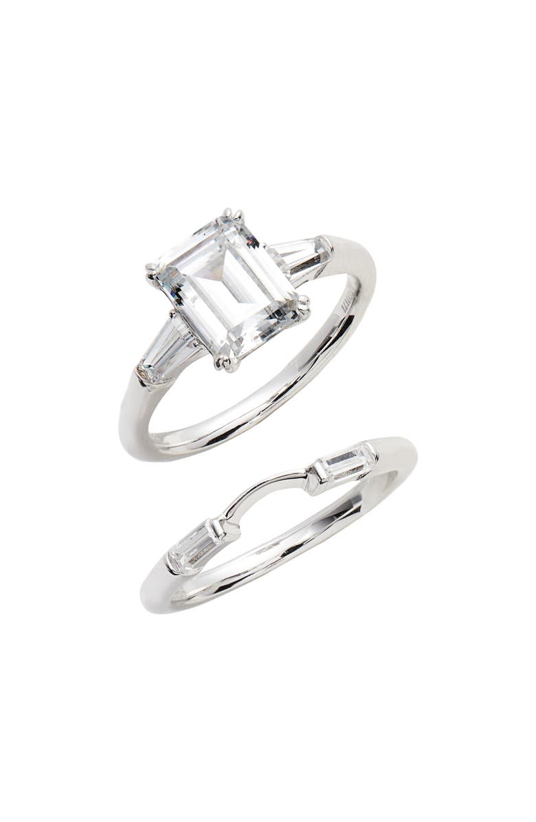 Lafonn Emerald-Cut Ring, Main, color,