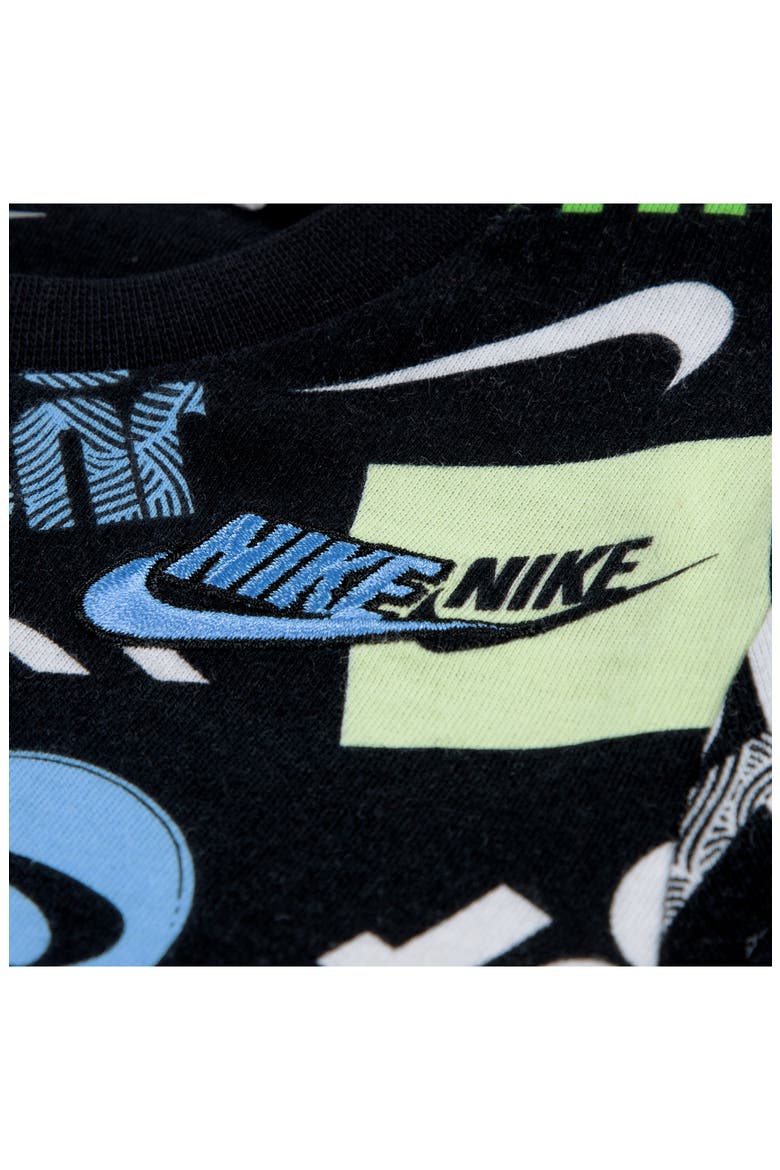 Sportswear Graphic T-Shirt & Shorts Set, Alternate, color, UNIVERSITY BLUE