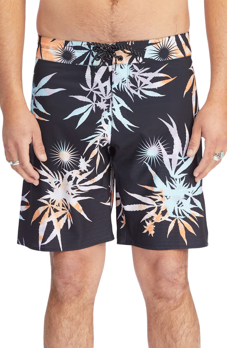 Billabong Men's Sundays Airlite Tropical Print Board Shorts, Main, color,
