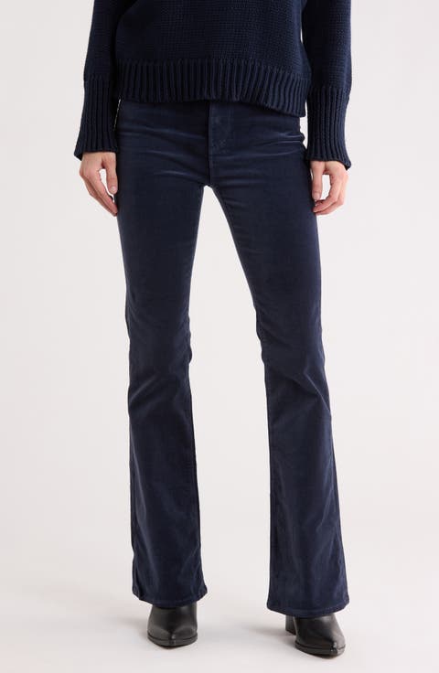 Farrah Velvet Bootcut Pants
